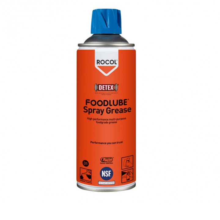 Пищевая смазка спрей для подшипников Foodlube Spray Grease